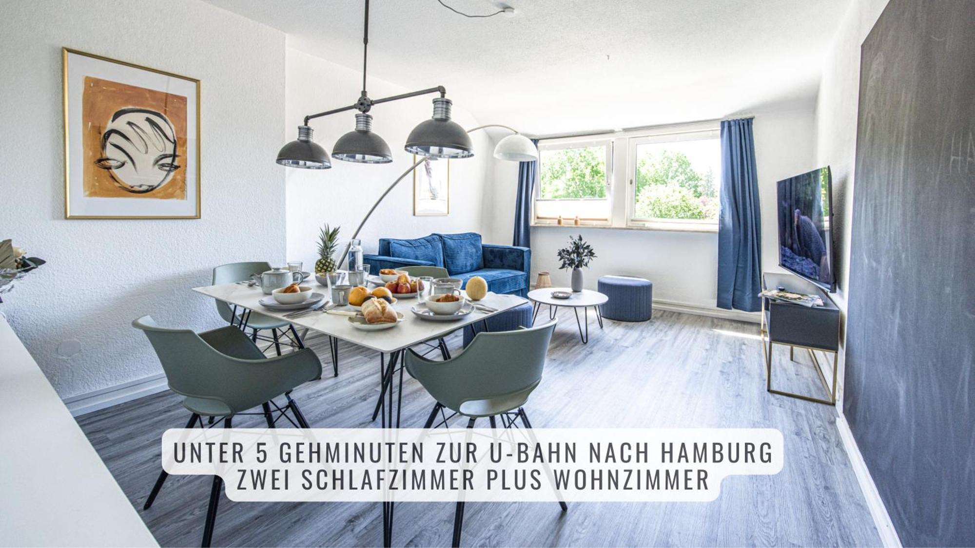Have-A-Nice-Stay - Nahe Der U-Bahn Nach Hamburg - Natur 1 Minute Entfernt - Baecker & Restaurants 500M - Lidl 800M - Zentrum 1,5Km Ahrensburg Eksteriør bilde